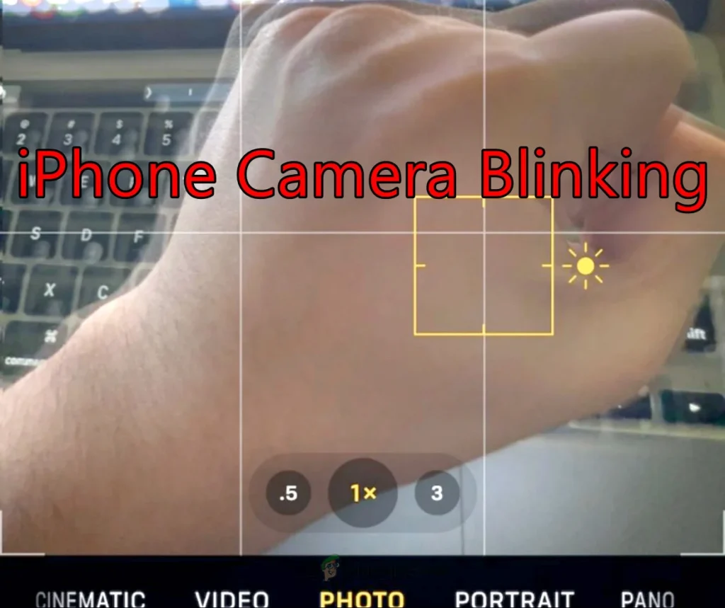 Why is My iPhone Camera Blinking